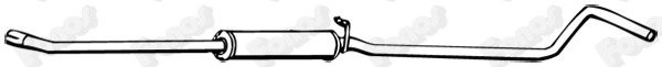 Centre Muffler (61711)