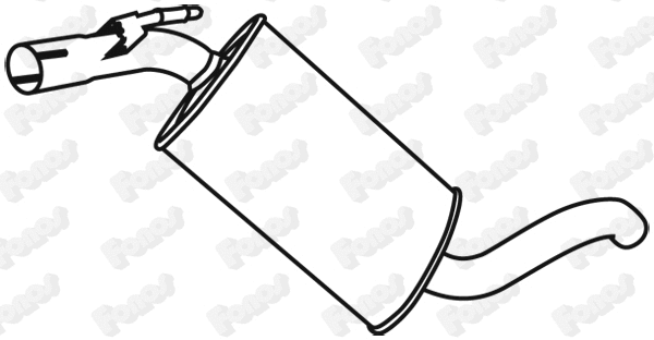 Centre Muffler (616369)