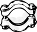 Mounting Kit, muffler (82548)