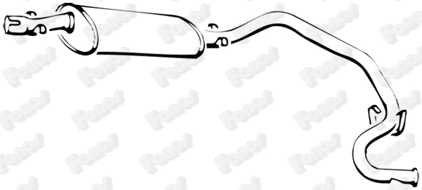 Rear Muffler (613226)