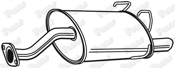 Rear Muffler (22191)