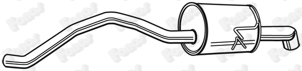 Rear Muffler (24130)
