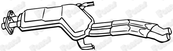 Centre Muffler (616748)