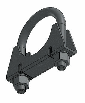 Clamping Piece, exhaust system