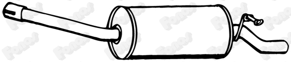 Rear Muffler (619432)
