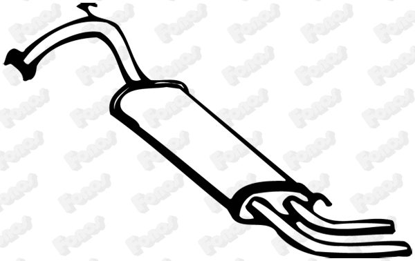 Rear Muffler (14750)