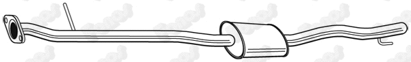 Centre Muffler (24171)