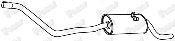 Rear Muffler (616432)