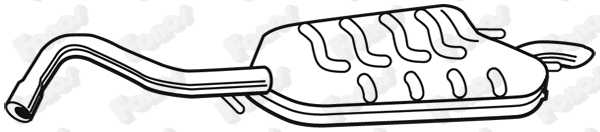 Rear Muffler (619976)
