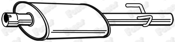 Centre Muffler (618879)