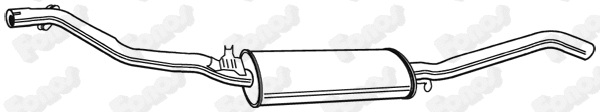 Rear Muffler (616435)
