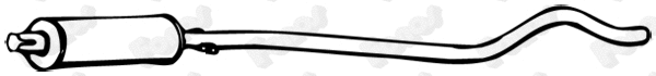 Centre Muffler (09593)