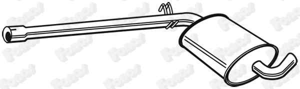 Centre Muffler (610544)