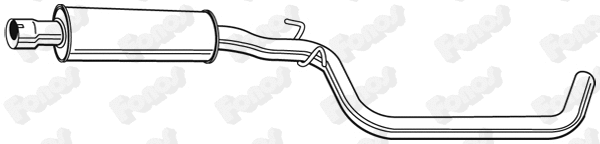 Centre Muffler (616880)