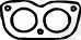 Gasket, exhaust pipe (81173)