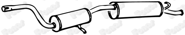 Rear Muffler (13471)