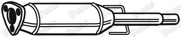 Soot/Particulate Filter, exhaust system (73188)