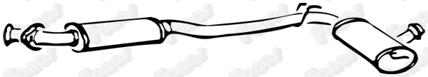 Centre Muffler (611101)