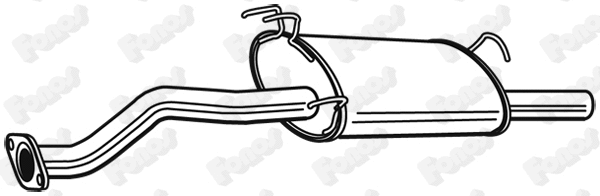Rear Muffler (620268)