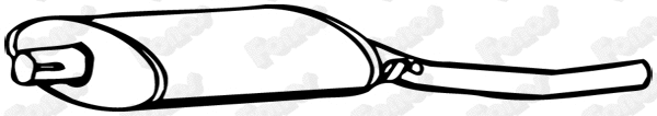 Rear Muffler (15322)