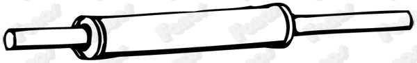 Front Muffler (616138)