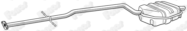 Rear Muffler (616684)