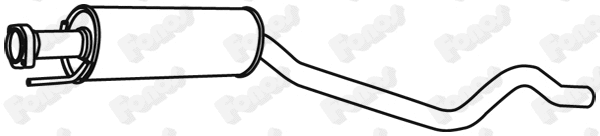 Centre Muffler (617950)