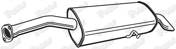 Rear Muffler (610667)