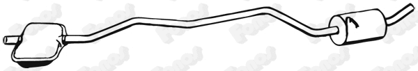 Centre Muffler (619159)
