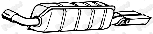 Rear Muffler (617105)
