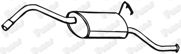Rear Muffler (619250)