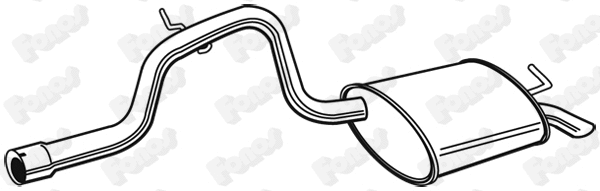 Rear Muffler (619346)