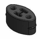 Rubber Strip, exhaust system