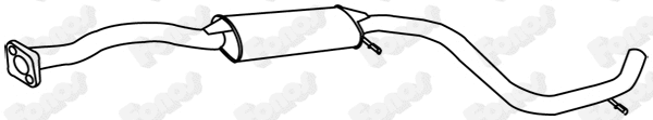 Centre Muffler (619447)