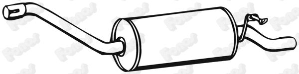 Rear Muffler (61978)