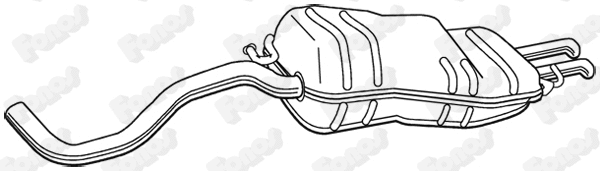 Rear Muffler (610977)