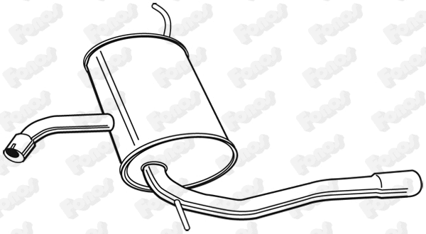 Rear Muffler (23260)