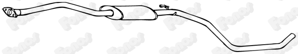 Centre Muffler (16118)