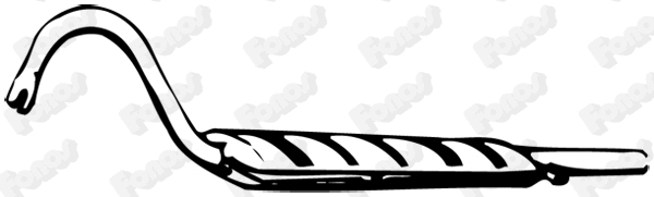 Rear Muffler (31034)