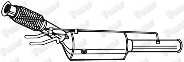 Soot/Particulate Filter, exhaust system (73158)