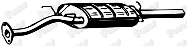 Rear Muffler (615287)