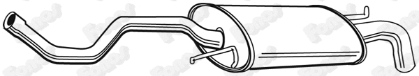 Rear Muffler (616584)