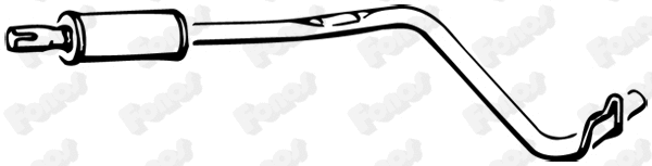 Centre Muffler (813246)