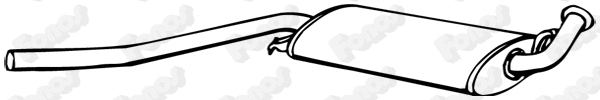 Centre Muffler (616131)