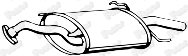 Rear Muffler (614352)