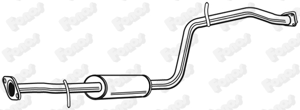 Centre Muffler (612563)