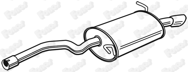 Rear Muffler (22916)