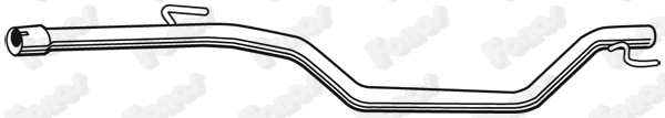 Exhaust Pipe (10551)