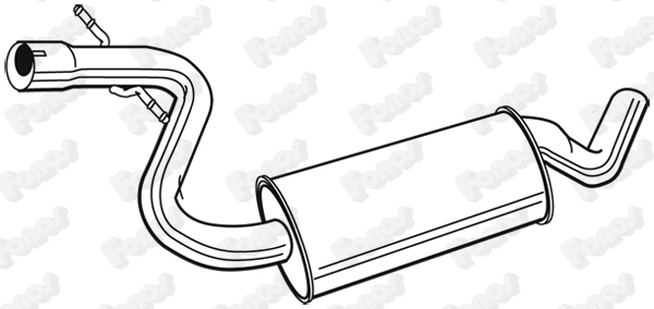 Centre Muffler (616472)