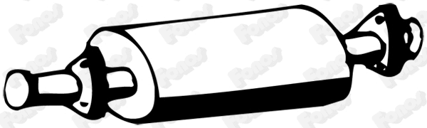 Centre Muffler (614408)